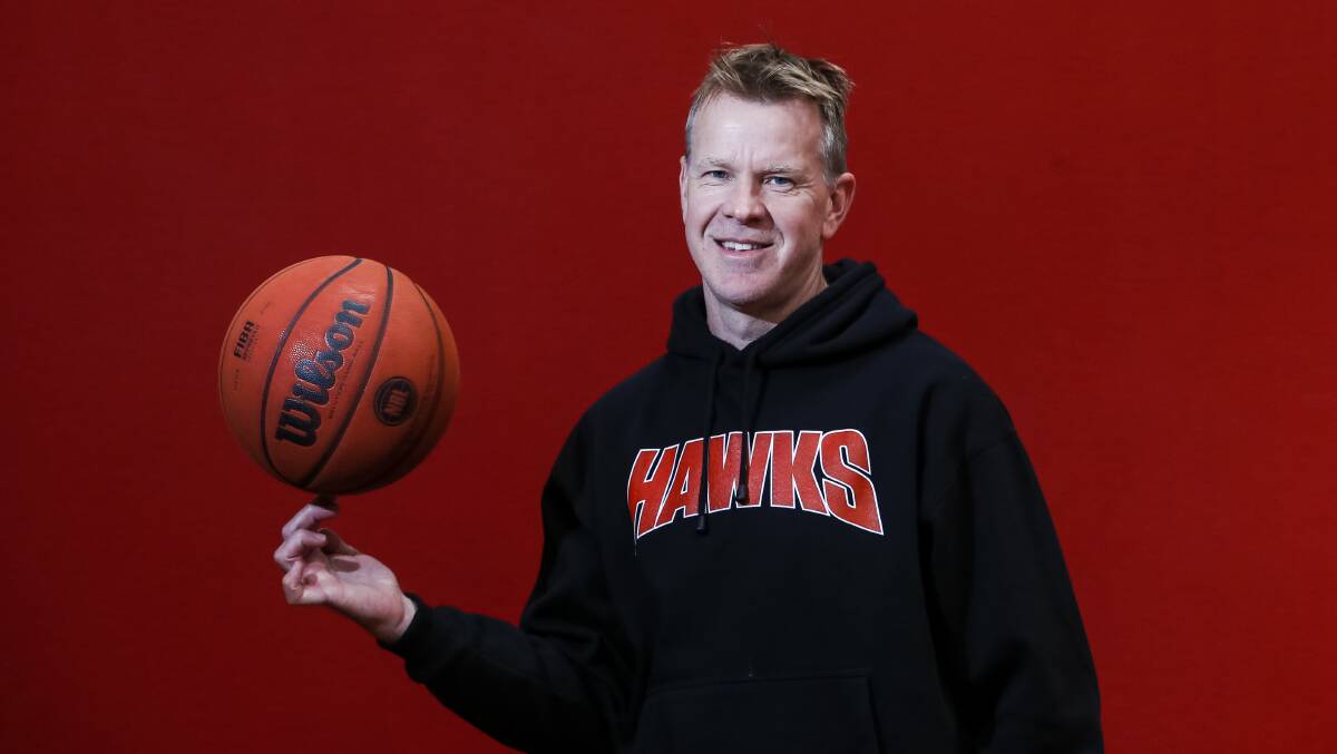HITTING THE ROAD: Illawarra Hawks coach Matt Flinn will bring a strong squad to the Border for September's NBL pre-season match against South East Melbourne Phoenix at Lauren Jackson Sports Centre. Picture: ANNA WARR
