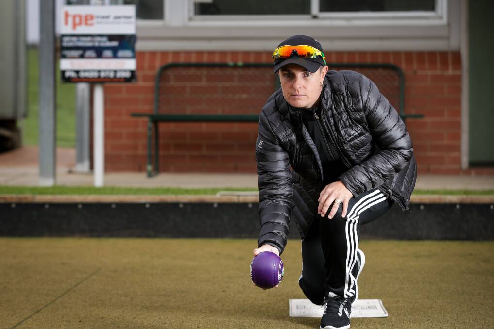 MASTERCLASS: Australia's most decorated lawn bowler Karen Murphy hosted clinics for the region's female bowlers at North Albury Bowling Club. Picture: JAMES WILTSHIRE