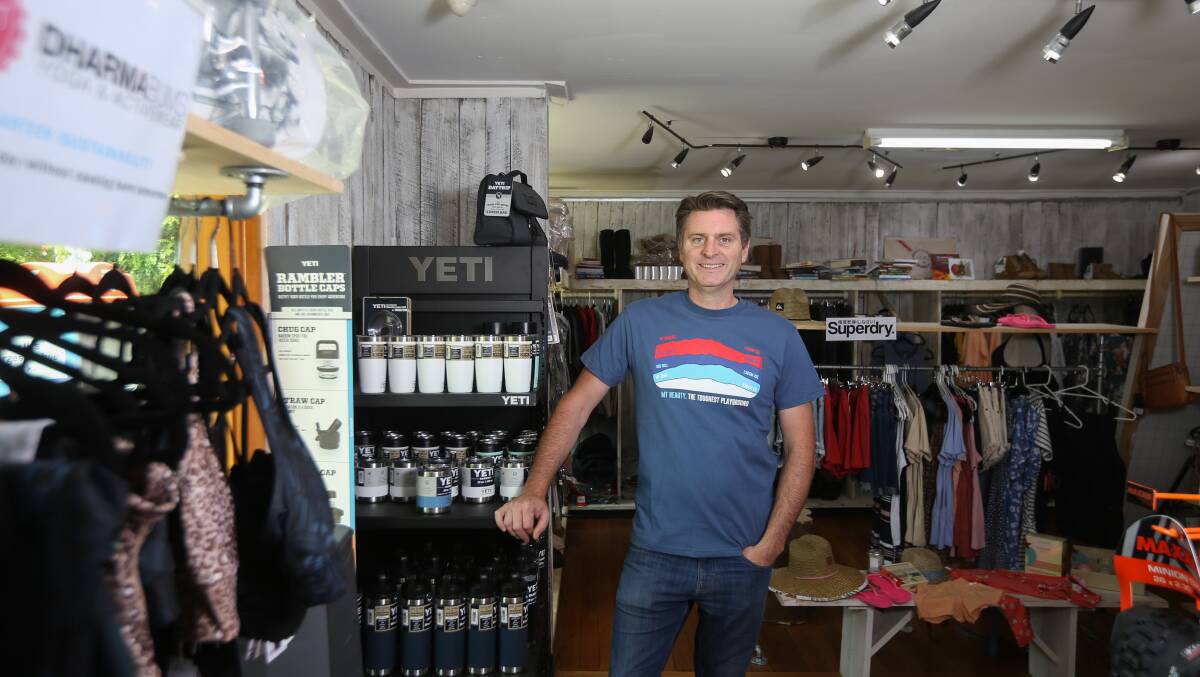 UNIQUE: Pierre Azemat's store Alpine Outfitters doubles as Mount Beauty's post office.