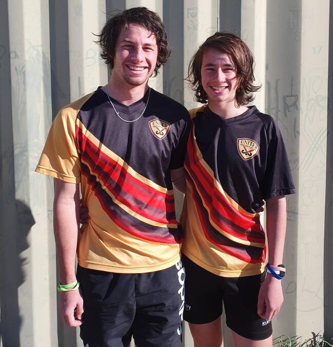 A DAY TO REMEMBER: Brothers Corey and Liam Hill brought up 250 club games for CR United on Sunday when they ran out together in the club's division two men's side on the weekend.