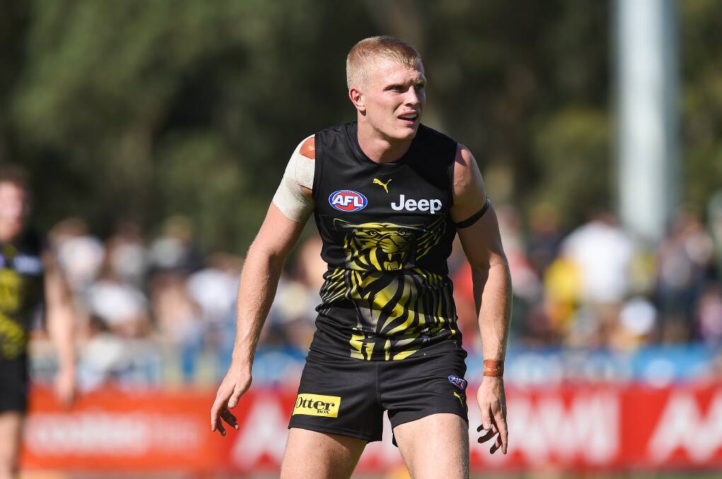 NOT DONE: Former Richmond defender Ryan Garthwaite hopes to revive his AFL career after a strong start to the 2022 season with SANFL club South Adelaide. 