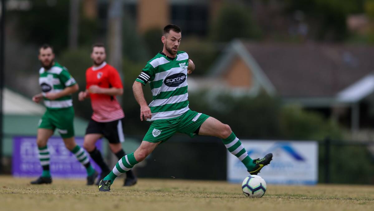 DECISION TO MAKE: Albury United captain Caleb Martin can choose to appeal three added games applied to his automatic one-match suspension for a red card against Wangaratta last weekend. Picture: TARA TREWHELLA