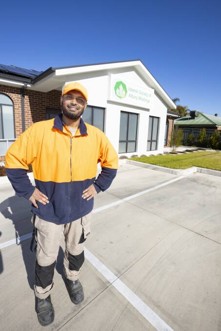 ALL WELCOME: Islamic Society of Albury-Wodonga president Yakub Mohammed is keen to see a strong turnout from the community at tomorrow's mosque open day, the first since the new house of worship was built. Picture: ASH SMITH