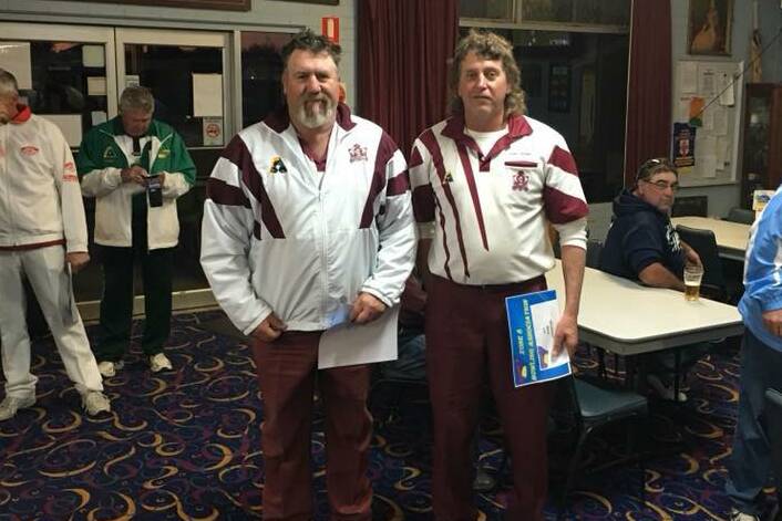 Culcairn's Darryl Lawson and Terry Hensel took out the Zone 8 pairs title.