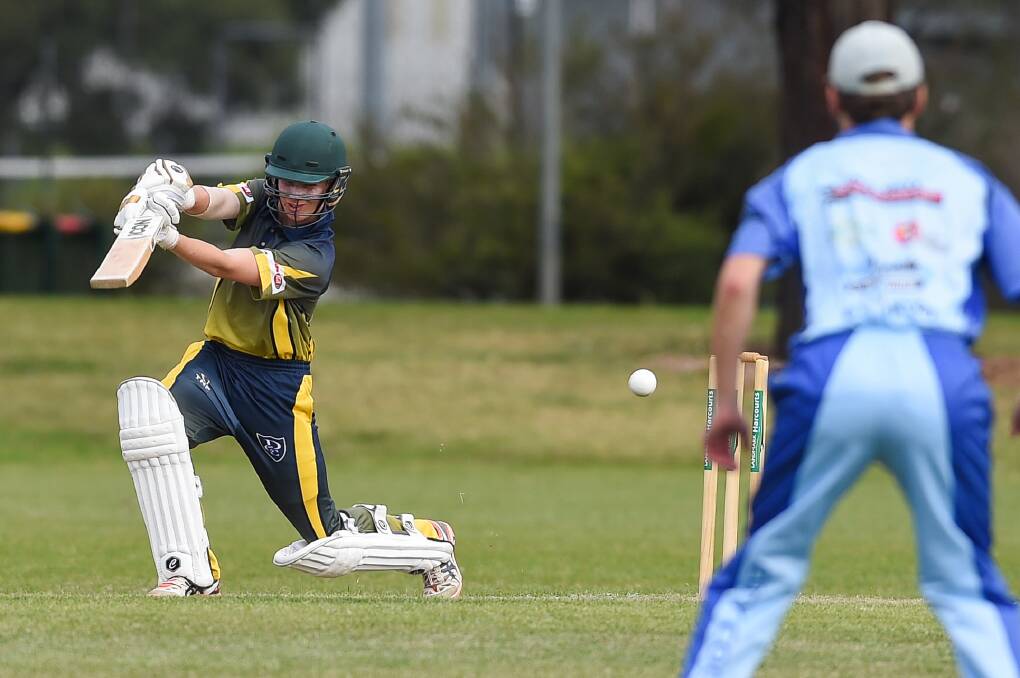 ROLE TO PLAY: Delatite's Joel Sanford will head out to the crease with his side at 1-5 chasing City Colts' 125.