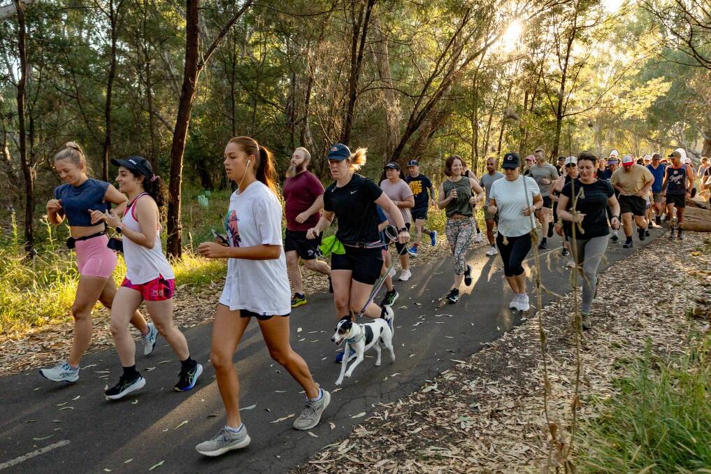 More than 10,000 runners and walkers of all ages and fitness levels have registered for Albury Wodonga parkrun in the past 10 years. Picture supplied