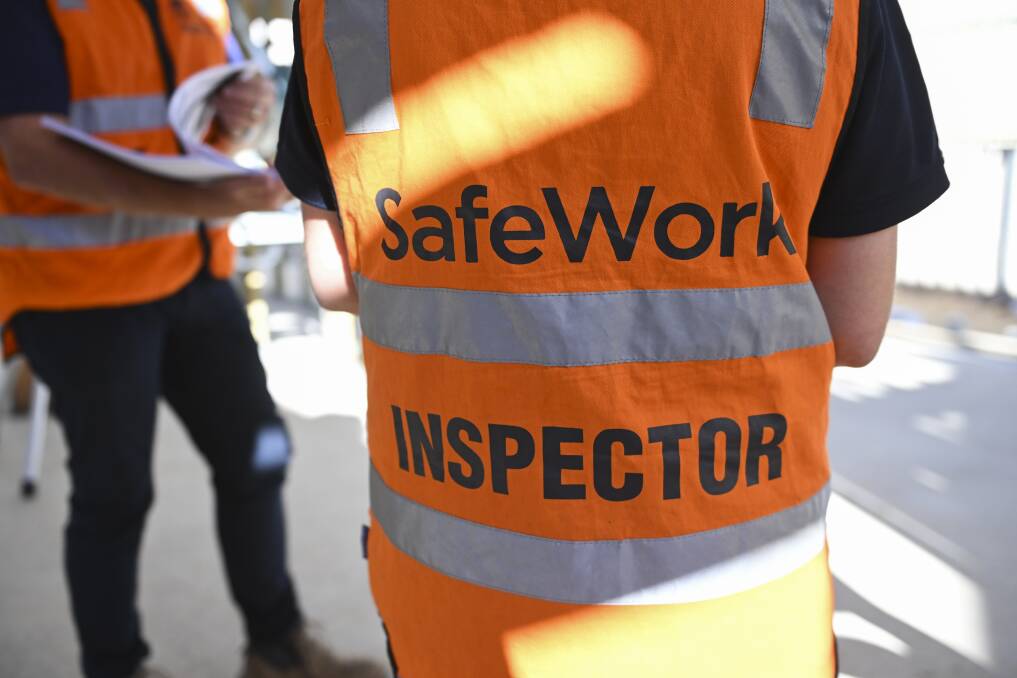 SafeWork NSW and WorkSafe Victoria are running a cross-border safety blitz for Border construction sites from April 15 to April 19. Picture by Mark Jesser
