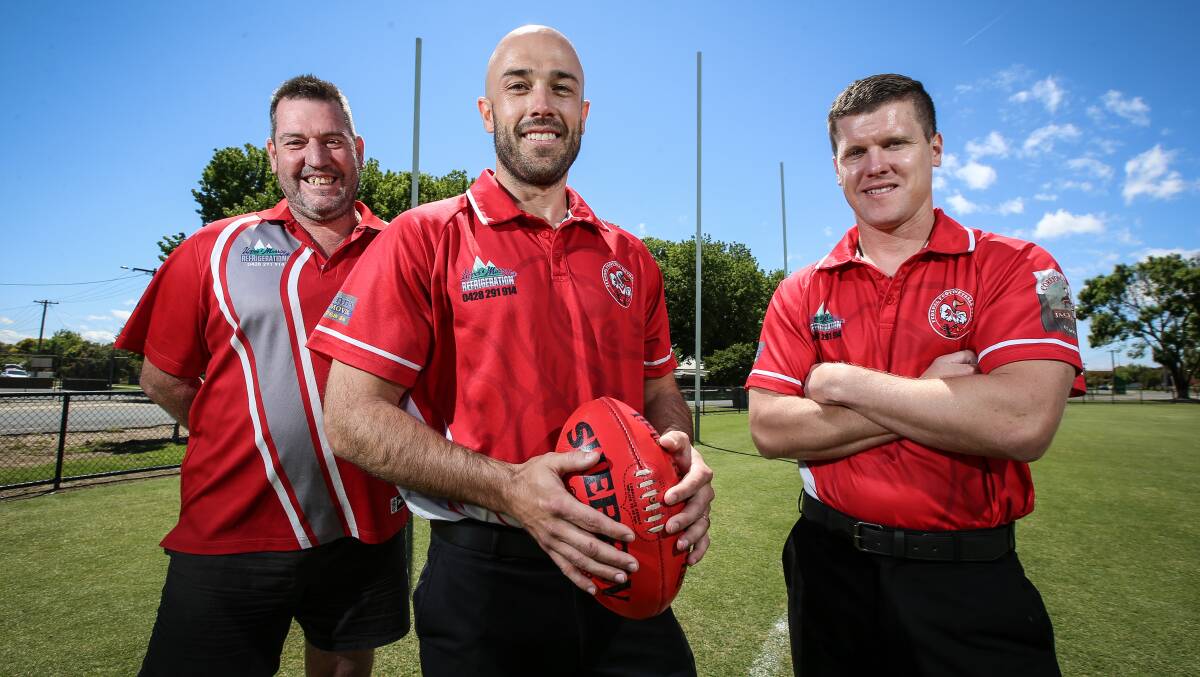WELL PREPARED: Federal co-coach Gerard Midson is confident his side has worked hard during pre-season, especially since introducing Steve Fouracre (co-coach) and Troy Price (assistant coach) to the fold. Picture: JAMES WILTSHIRE