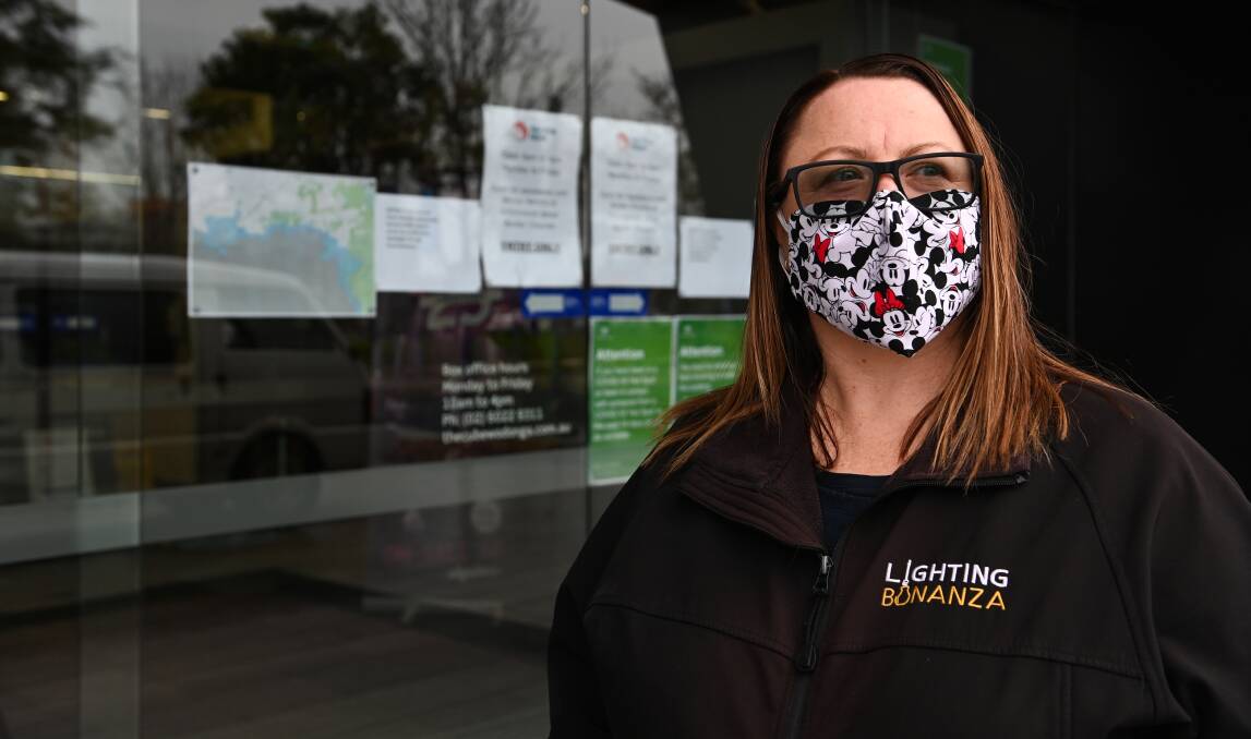 NO GO: Tallangatta's Leeanne Hillas was unsuccessful in getting a NSW border permit to cross for work in Albury, despite her home town now being included in the border bubble. Picture: MARK JESSER
