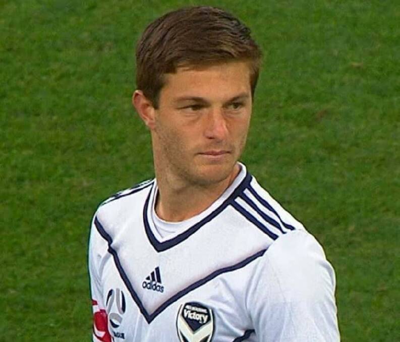 BREAKTHROUGH: After four years in the Melbourne City system, Cobram's Gianluca Iannucci made his A-League debut with Melbourne Victory against Western United on Friday night. Picture: MELBOURNE VICTORY
