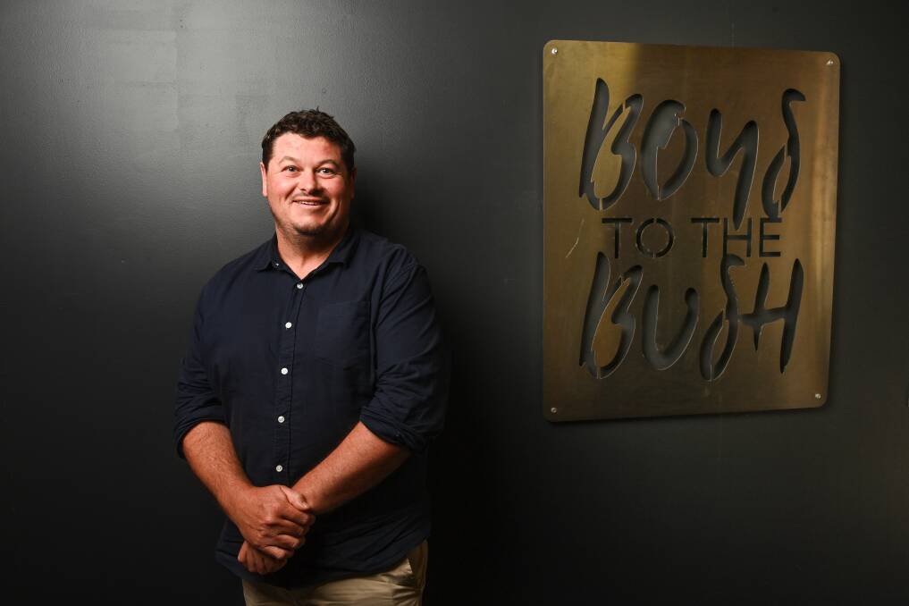 GRATEFUL: Boys to the Bush chief executive Adam DeMamiel is proud the Border-based youth organisation has been recognised for its work by being selected as a Community Achievement Awards finalist. Picture: MARK JESSER