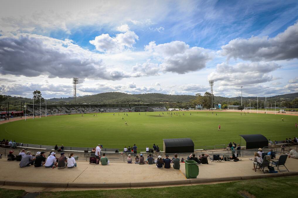 MAJOR COUP: The Border economy is set for a boost of than $3.5 million after it was confirmed Lavington Sports Ground would host the 2022 School Sport Australia 15 years and under Australian Football Championships. Picture: JAMES WILTSHIRE