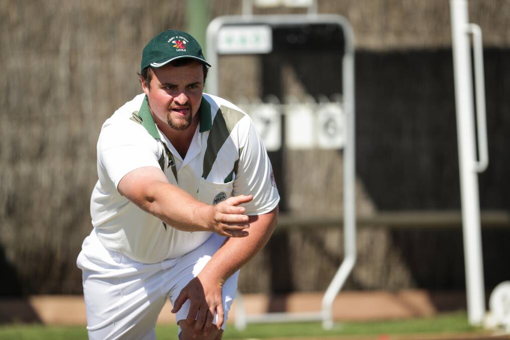 CHALLENGE AHEAD: Lavington's Adrian Pantling will skip a rink for Albury and District against the Ovens and Murray on Sunday. Picture: JAMES WILTSHIRE