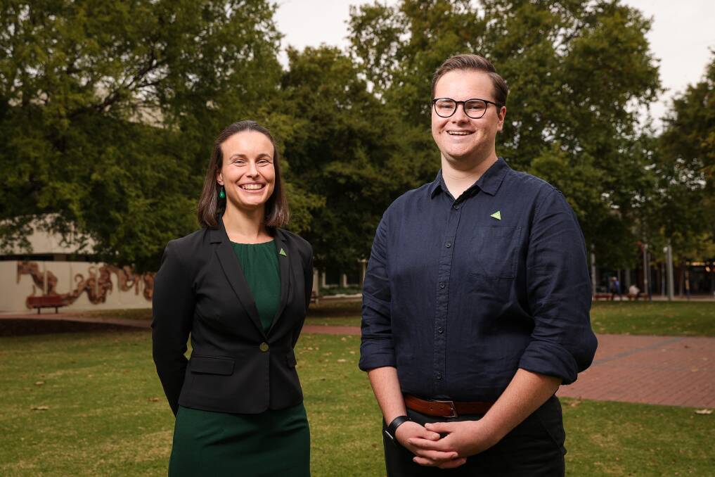 STANDING IN: Former Albury deputy mayor and senate candidate Dr Amanda Cohn will represent the Greens at next week's ABC Riverina forum at Deniliquin as Farrer hopeful Eli Davern is unable to attend. Picture: JAMES WILTSHIRE