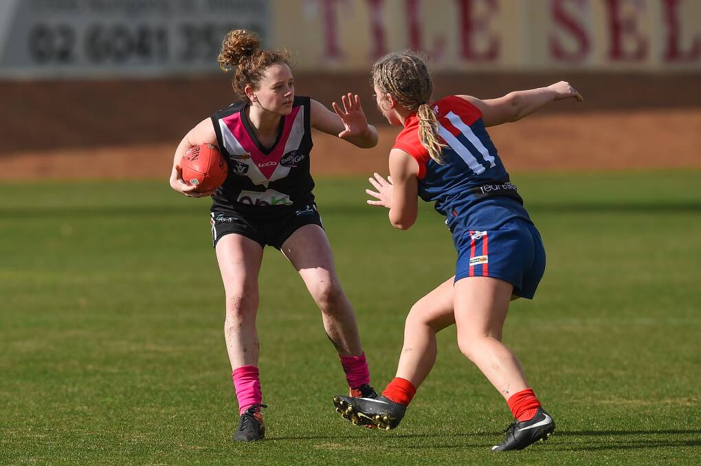 ALL OR NOTHING: Caitlin Gogoll will play a key role for Lavington as they look to book their place in the decider with victory against Thurgoona on Sunday.