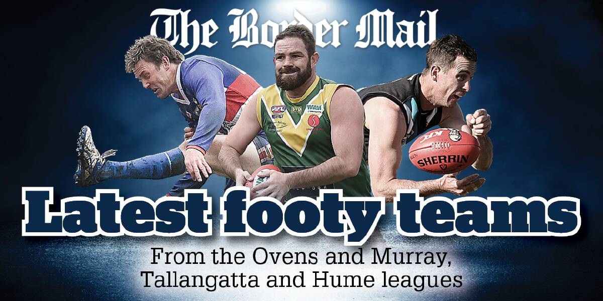O and M, Tallangatta and Hume clubs reveal Anzac Day weekend teams