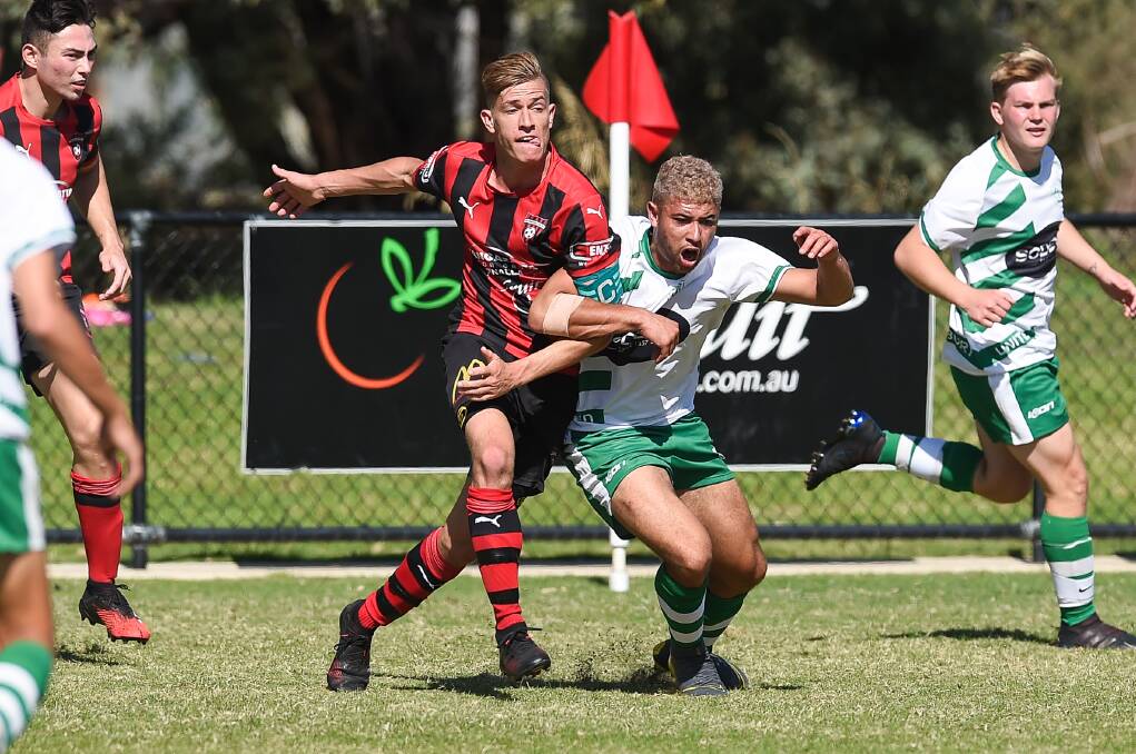 KEY SIGNATURE: Albury United hopes to retain star French recruit Gauthier Robin for the 2021 AWFA season after his impressive 2019 campaign.