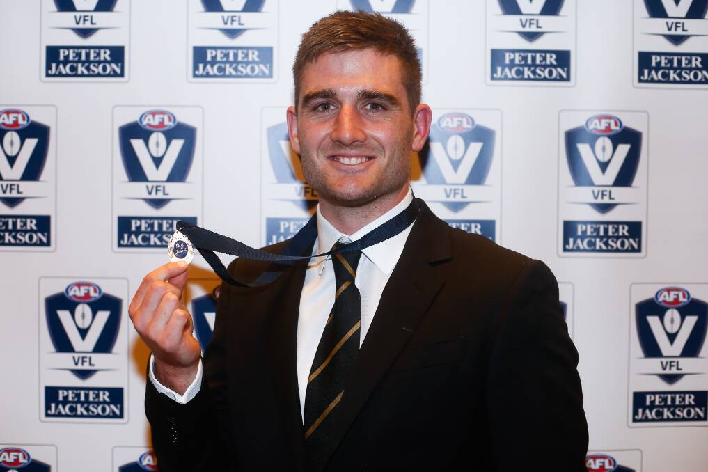 FLASHBACK: Miles claimed the VFL's J.J. Liston Trophy in 2018, before being traded by Richmond to the Gold Coast.
