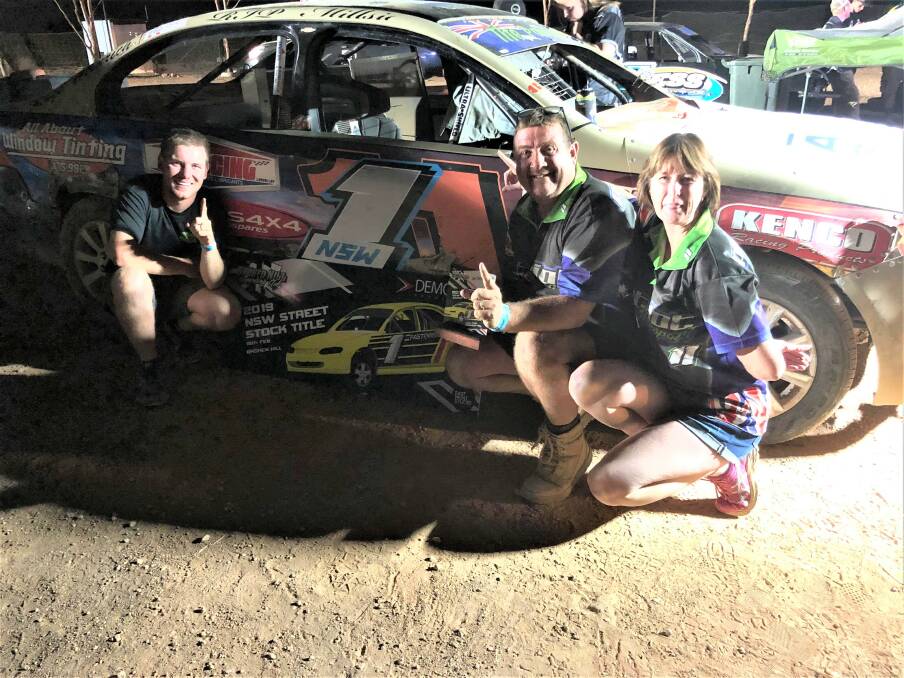 Albury-based Patriot Motorsport team and their South Australian-based team driver, Rhys Heinrich, won their first NSW Street Stock title.