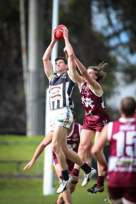 WELCOME RETURN: Matt Grossman will make his way back into Wangaratta's senior side on Saturday after missing the past month of football. 