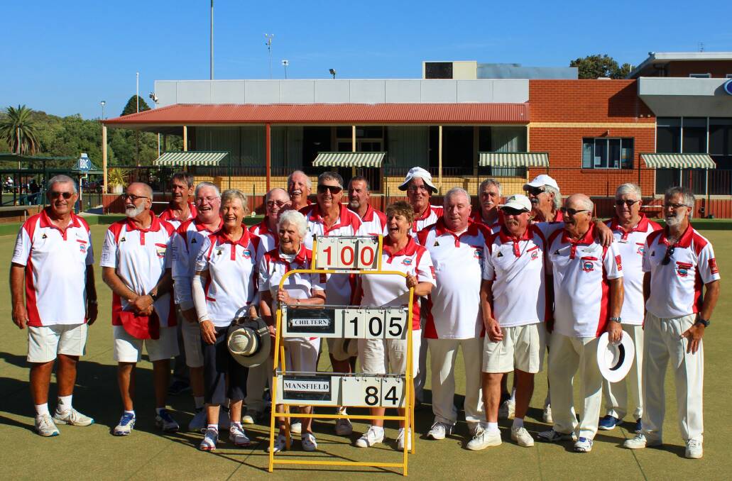 HUGE ACHIEVEMENT: Chiltern Bowling Club's A2 pennant grand final victory against Mansfield allows it to play in A1 next season for the very first time in its history.