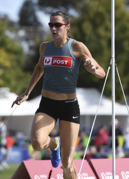 AT LONG LAST: Wangaratta athlete Anna Pasquali claimed her very first win on Stawell Gift day on Easter Monday. Picture: BALLARAT COURIER