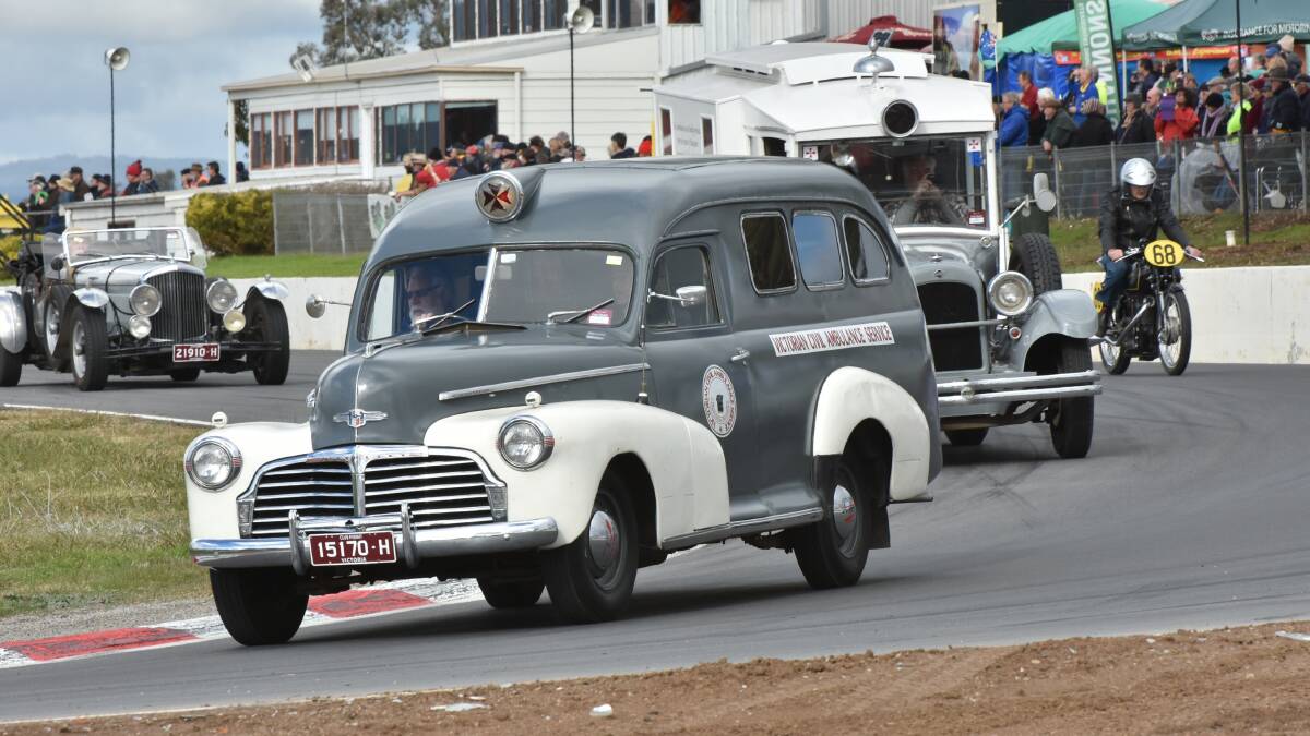 GREAT VIEW: A featured heritage display will see ambulances, fire engines, police cars and even SES vehicles on show at Historic Winton. Picture: NEIL HAMMOND