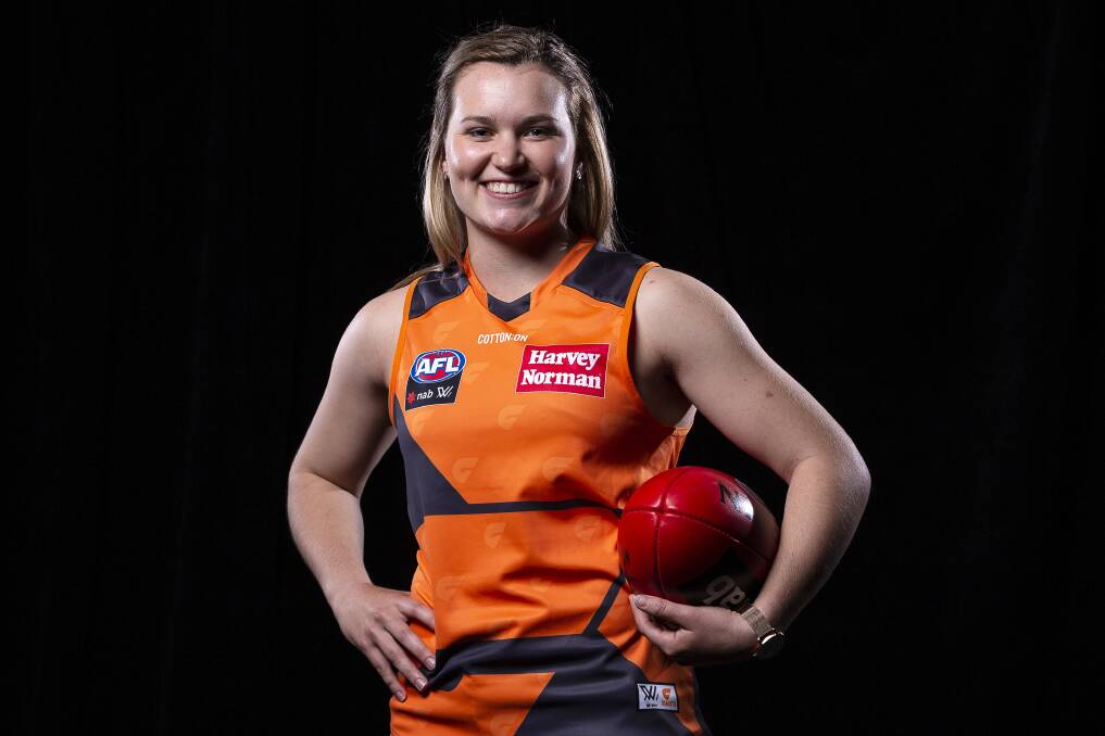 GIANT LEAP: Alyce Park will make the step up to AFLW next year after being drafted by Greater Western Sydney. Picture: AAP IMAGE/DANIEL POCKETT