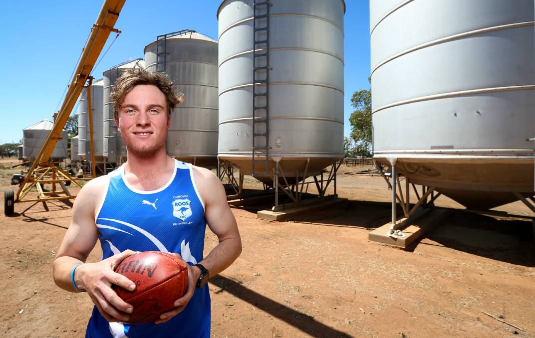 ROO BEAUTY: The talented George Sandral
has signed with Corowa-Rutherglen for 2021.
Picture: JAMES WILTSHIRE