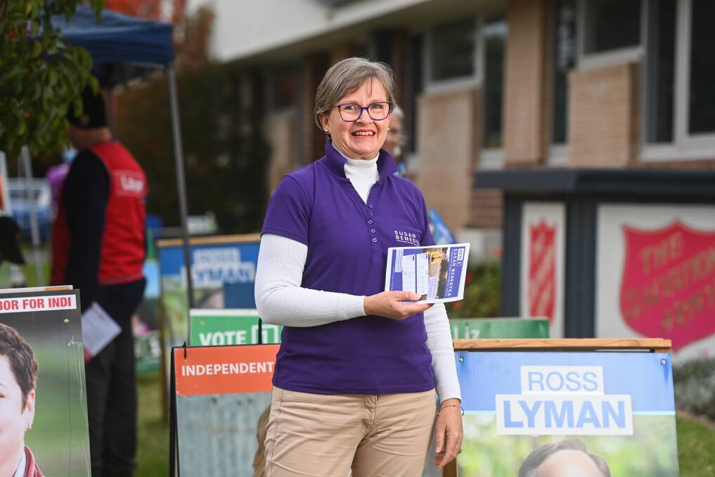 DETERMINED: Despite the death of her mother less than two weeks out from the election, North East-based Senate hopeful Susan Benedyka has been proud of her efforts in her first federal campaign. Picture: MARK JESSER