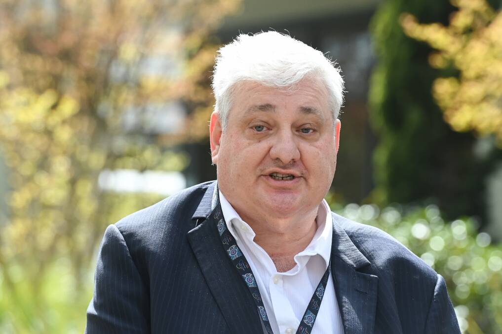 UNDER CONTROL: Albury Wodonga Health CEO Michael Kalimnios is confident several North East businesses who had contact with COVID-positive delivery drivers aren't a major risk to the community. Picture: MARK JESSER