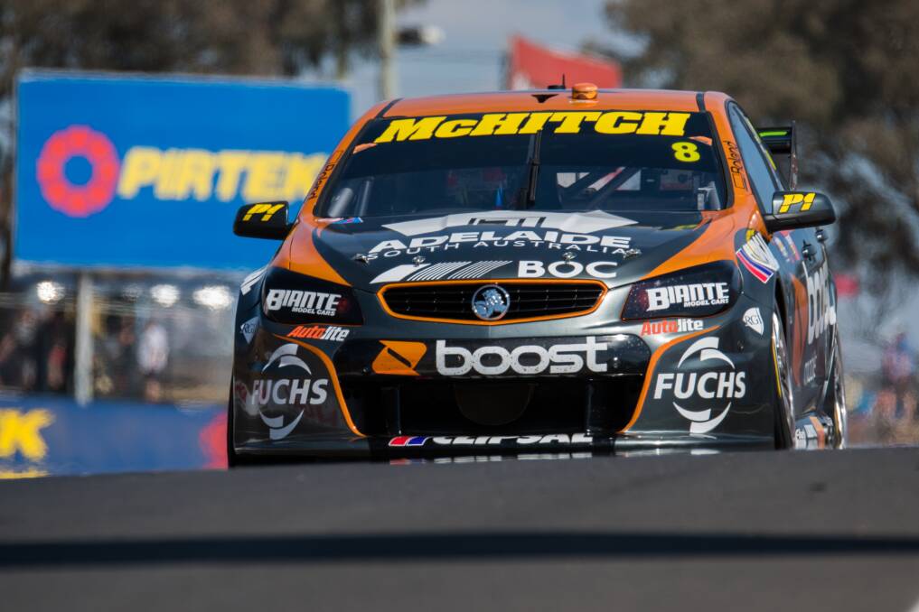 FLYING LAP: Brad Jones Racing's Nick Percat posted the third quickest time in the fifth practice session of the Bathurst 1000 on Friday. 