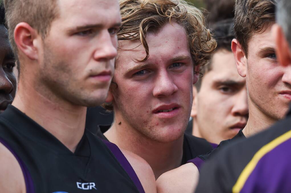 MESSAGE SENT: Two reprimands during his time with the Murray Bushrangers led to the Ovens and Murray handing Wodonga Raider Dylan Clarke a three-game suspension for striking, two of which will hang over his head for the next two seasons.
