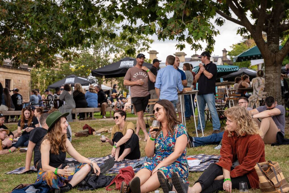 Organisers were thrilled to see more than 1000 people make their way to Beechworth for the 2023 High Country Hop on Saturday. A wide array of breweries featured at the event. Picture by James Davidson/Tourism North East
