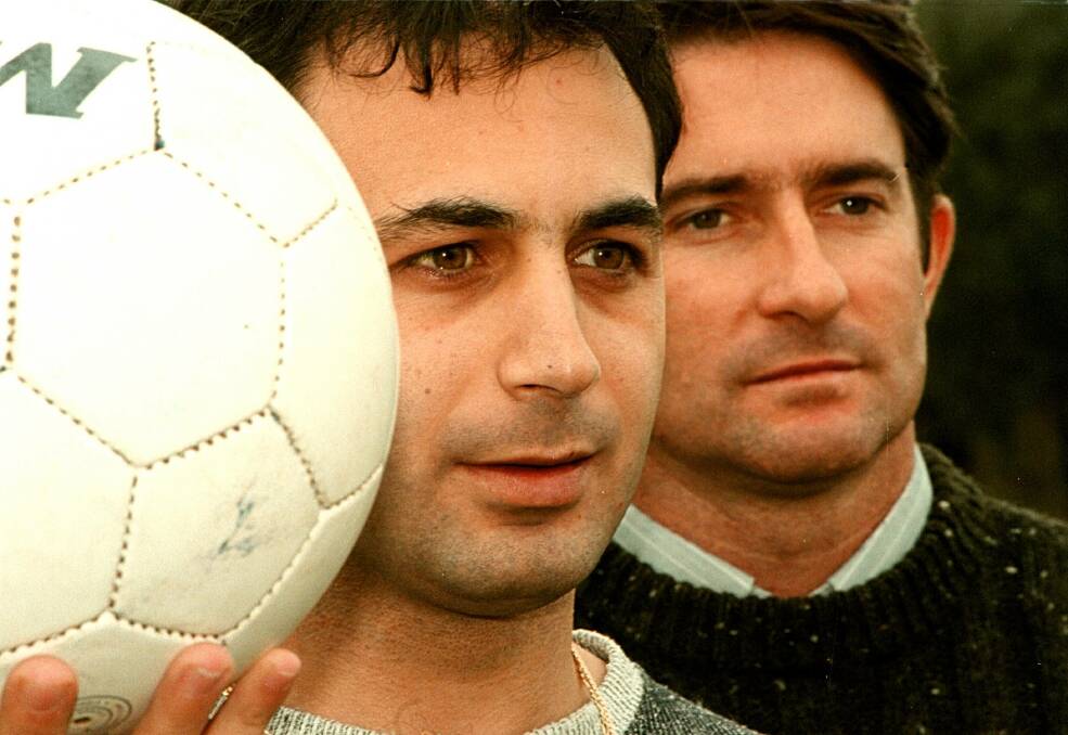 Paul Rago and Darrel Mills were two of the best players Tuksar played with at Albury Hotspurs.