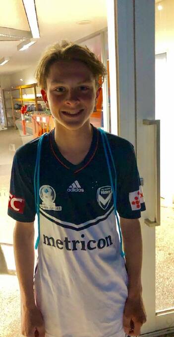 ONE TO WATCH: Linus Bourke was invited to trial with A-League outfit Melbourne Victory this week.
