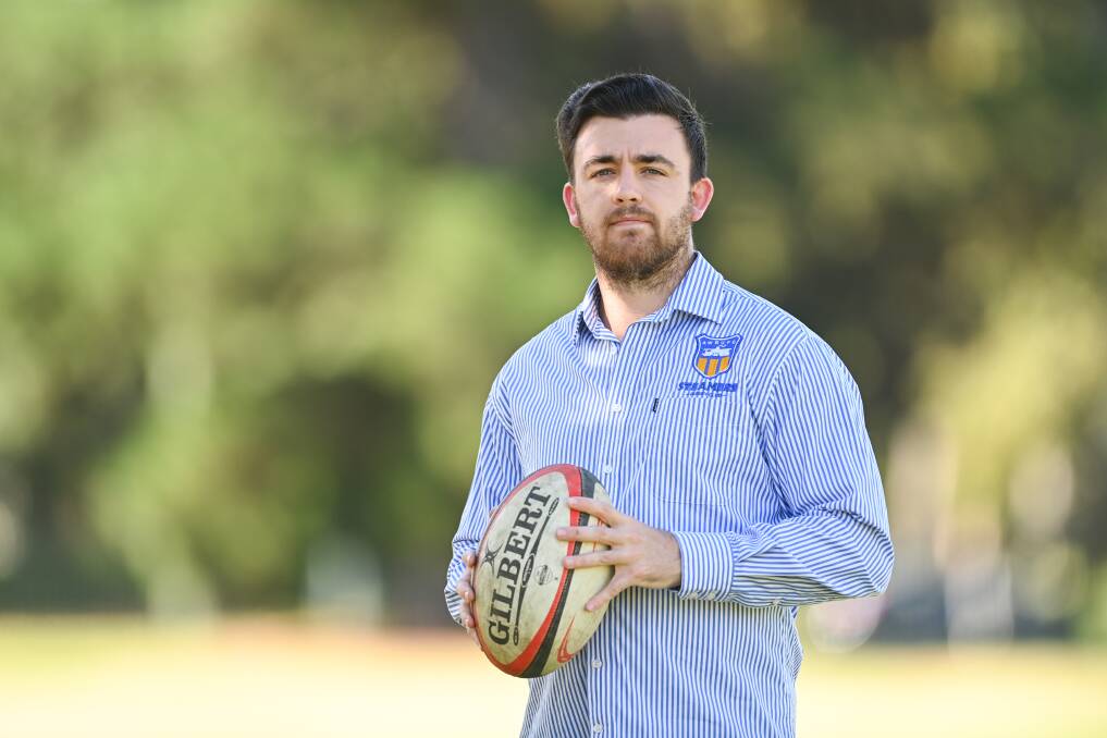 IN THE MIX: Albury-Wodonga Steamers back Tully MacPherson has been named in the 35-strong Southern Inland representative training squad. Picture: MARK JESSER