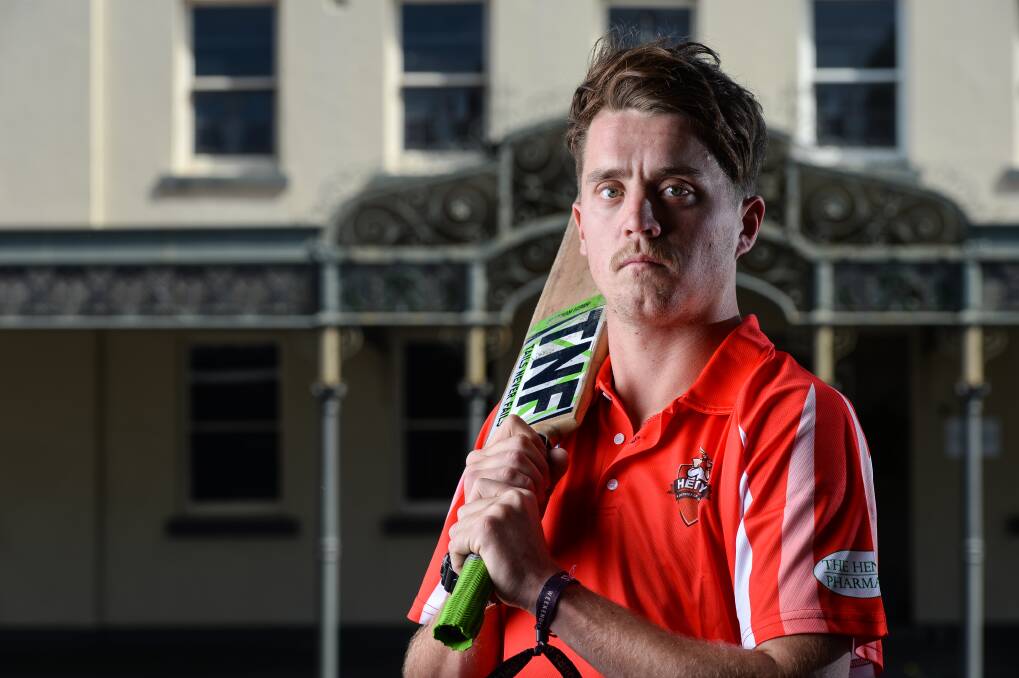 BACK ON DECK: Paddy Murray will play his first match for Henty since the 2012-13 grand final after five seasons with Albury and North Albury in Cricket Albury Wodonga's provincial competition. Picture: MARK JESSER