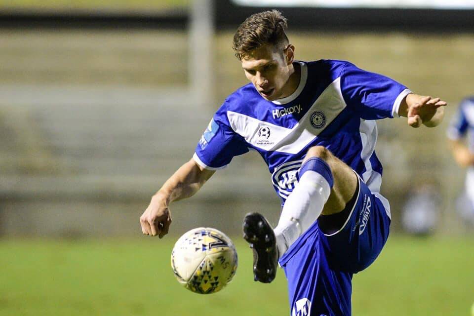 STRONG FORM: 2011 AWFA Star Player Zac Mackenzie is starring for Sydney Olympic. Picture: SYDNEY OLYMPIC FACEBOOK