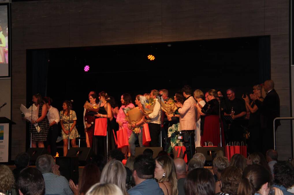 More than 250 packed out Albury's SS and A Club auditorium for the inaugural On Key 4 Kids gala night. Picture supplied