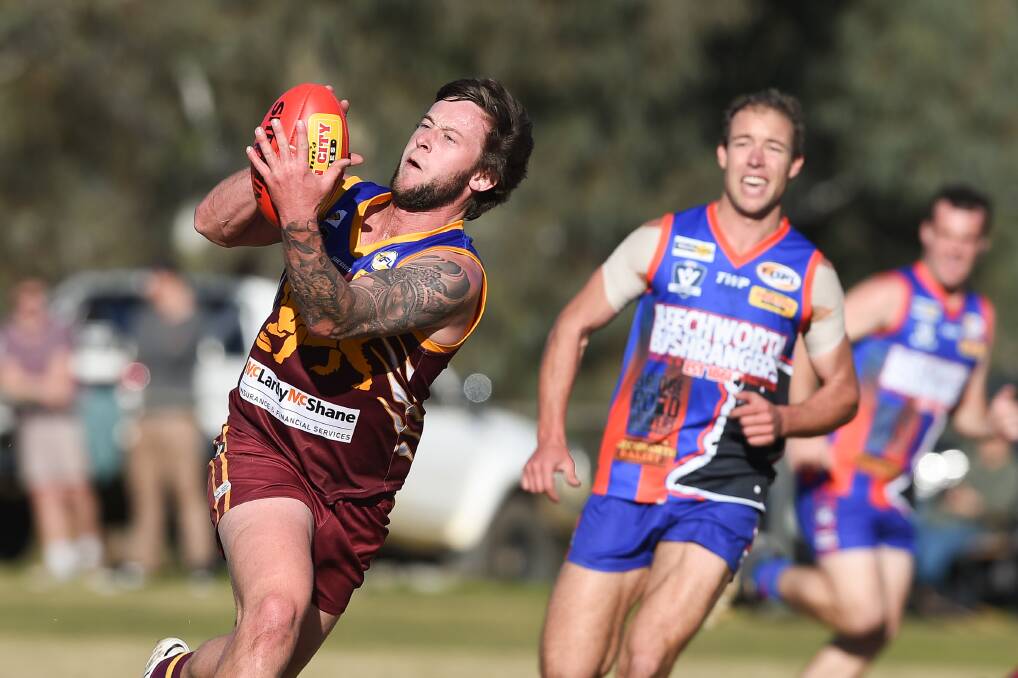 Alex Wallis has booted 15 goals in 16 games for the Lions this season. Picture: MARK JESSER
