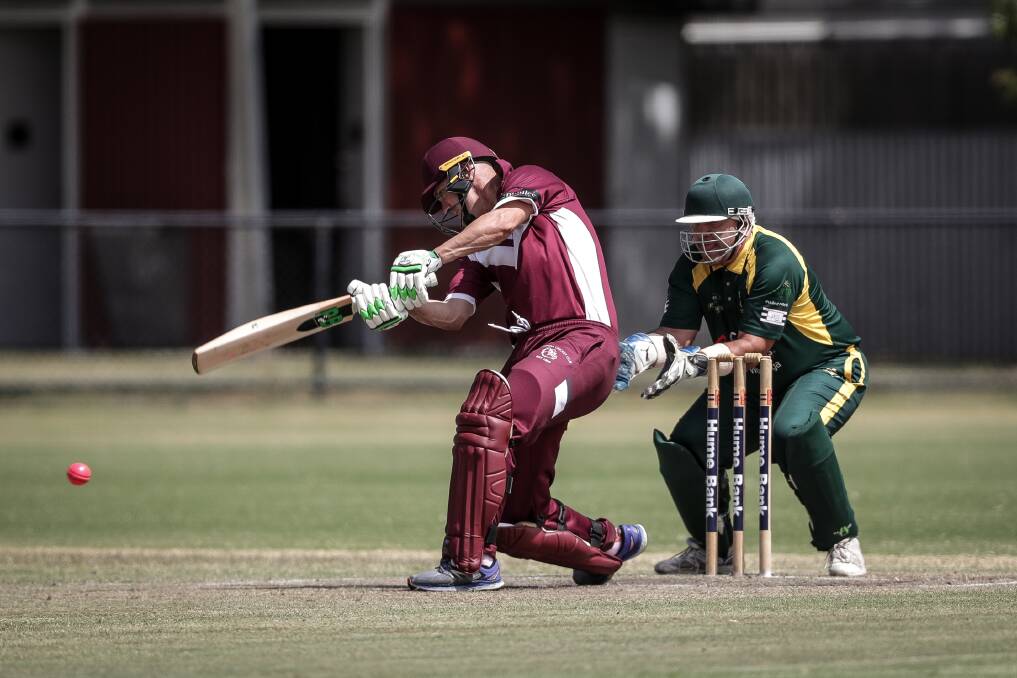 PASSIONATE: Wodonga veteran Bob Jackson wants to be playing provincial cricket until he is 50.