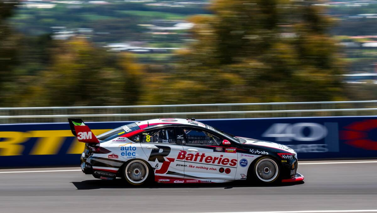 POTENTIAL POLE: Brad Jones Racing's Nick Percat can improve his Bathurst 1000 starting position in Saturday's top 10 shootout. Picture: TIM FARRAH