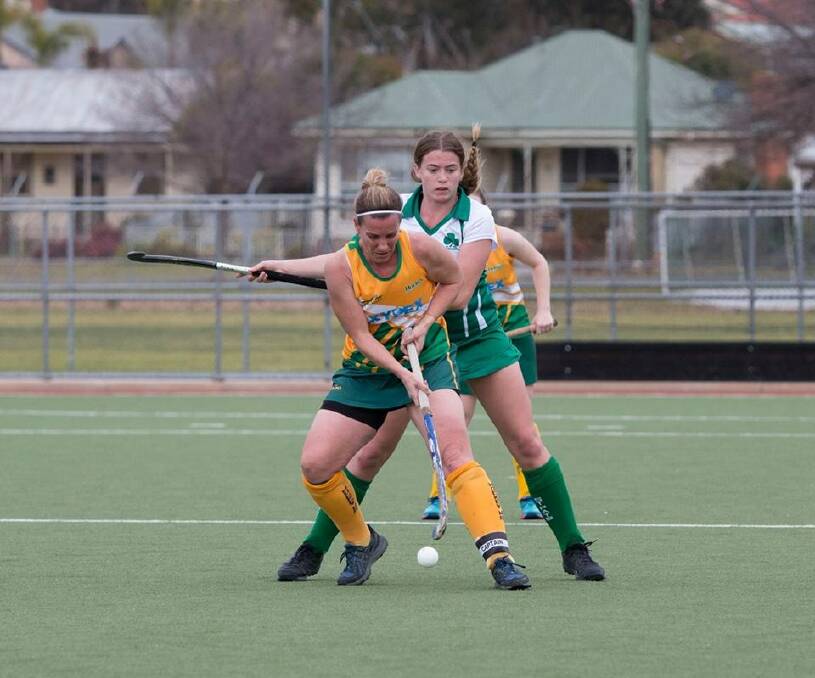 Co-captain Shae Billingsley struck for the Albury-Wodonga Spitfires women against North Canberra Eagles on Saturday.