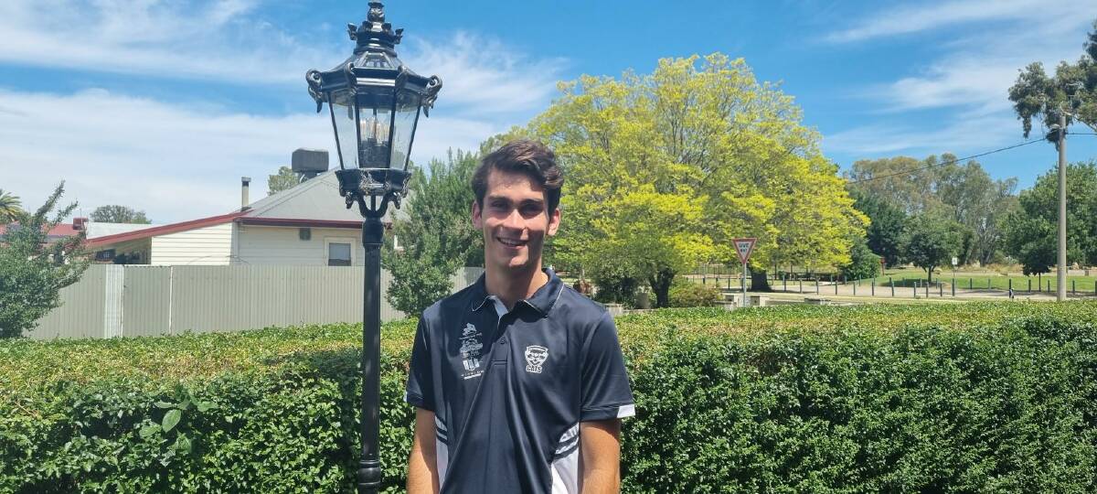 Rutherglen's Joseph Brooks was recognised as one of two winners of the Young Citizen of the Year for Indigo Shire. Picture supplied