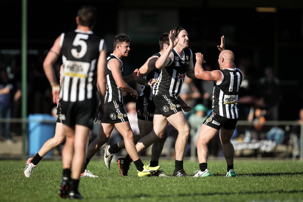 HIGH FIVE: Josh Porter would be a major inclusion for reigning premiers Wangaratta if he's fit to play during Werribee's bye round this weekend. Picture: JAMES WILTSHIRE