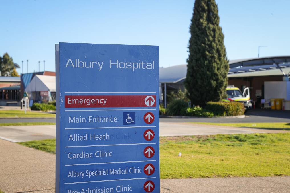 Emergency departments at Albury and Wodonga hospitals have once again been inundated, leading to the postponement of elective surgeries. Picture by James Wiltshire
