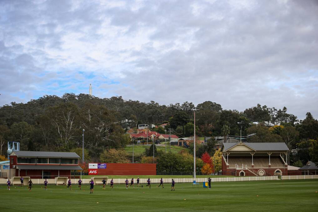 Albury Sportsground played host to the Storm up until Tuesday this week.