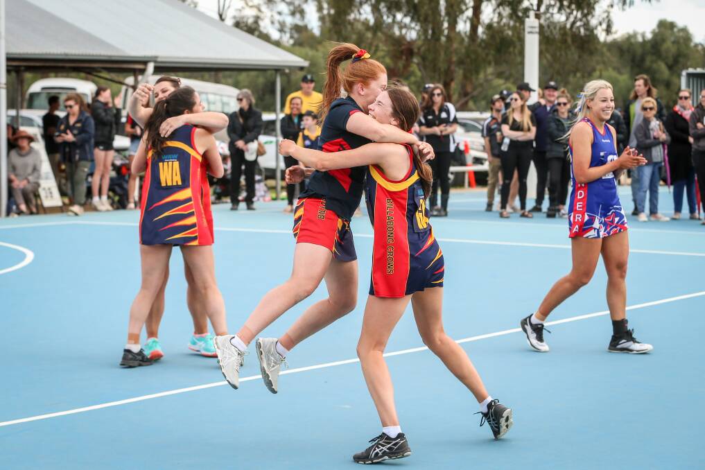 The Billabong Crows are gunning for three straight Hume netball flags.