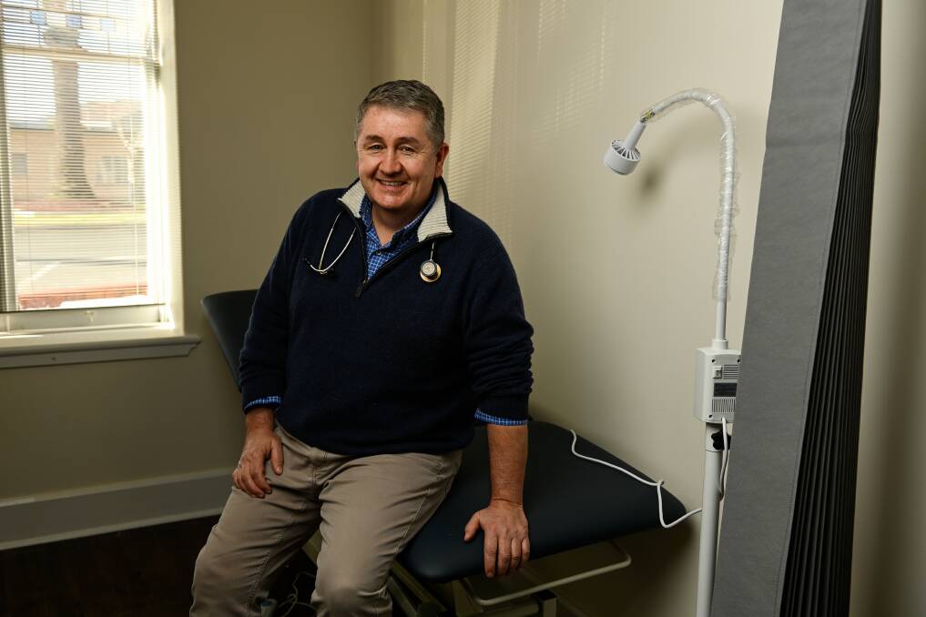 Culcairn Medical Practice owner Dr Rod Bond doesn't agree with the NSW government's plan to allow pharmacists to prescribe certain medications to patients without them seeing a GP first. Picture by Mark Jesser
